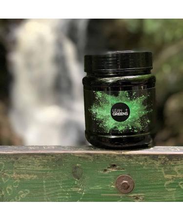Lean Greens Super Greens Powder - 500g - Detox Blend of Wheatgrass, Spirulina & Vegetables - Sneak More Veggies into Your Day in 30 Seconds - Buy Online on GoSupps.com
