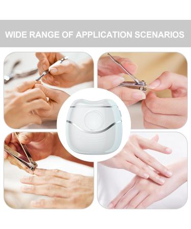Electric Nail Clippers - ABS/Stainless Steel Automatic Nail Cutter | Motorized Efficiency Electric Fingernail Cutter | Long Lasting Convenience Automatic Nail Filer for Babies Adults Children - Buy Online on GoSupps.com