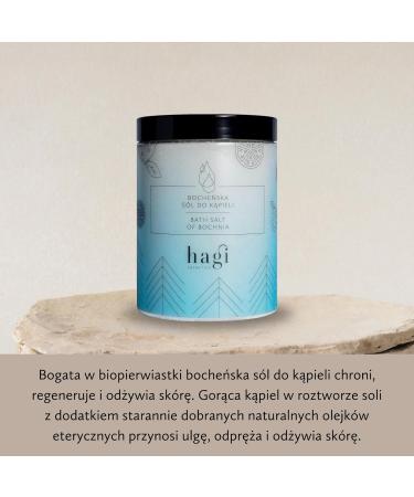 Hagi Natural Sels de bain Bochnia vegan pour les soins de la peau nettoyer nourrir et relaxer 1300 g - Buy Online on GoSupps.com