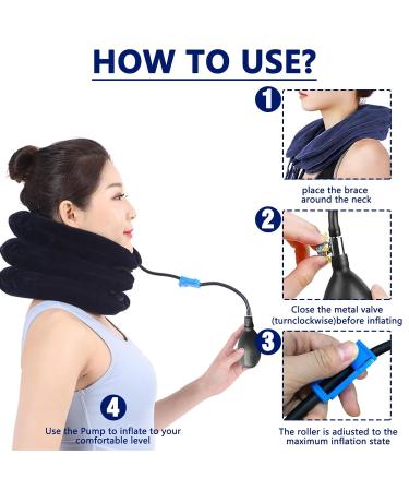 Buy Smtelegance Cervical Neck Traction Device - Adjustable Neck Support Pillow for Spine Posture Correction | International Shipping - Buy Online on GoSupps.com