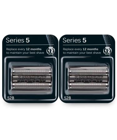 Darohz 52B for Braun Series 5 Electric Shaver Replacement Head - Compatible With Series5 Shavers 5020 5020s 5040 5040s 5050 5050cc 5090 5090cc etc by Models(2pcs)