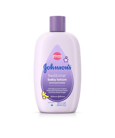 Johnson's Bedtime Lotion  Nighttime Moisturizer  15 Fl. Oz.