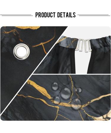 Waterproof Barber Cape - Black Marble & Cheetah Haircut Bib for Men & Women | Unisex Hair Cutting Cape | Durable & Stylish - Buy Online on GoSupps.com