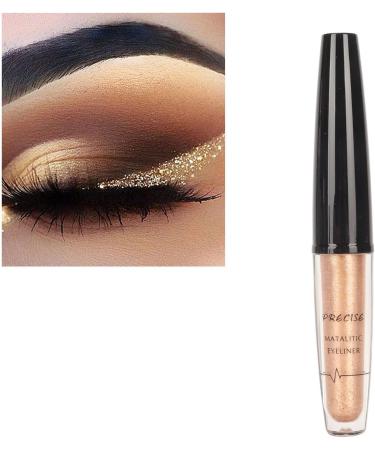 Metallic Eyeliner Pen Lasting Flexible Smudge Proof Liquid Glitter Eyeliner Colored Sparkle Eye Liner Pen Waterproof Smudge Proof High Pigmented Create Charming Bright Eyes - Buy Online on GoSupps.com