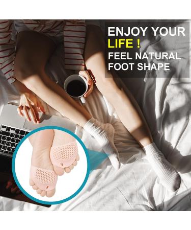 Metatarsal Pads & Toe Separator Set (3 Pairs) | Bunion Corrector & Toe Straightener | For Men & Women - Buy Online on GoSupps.com