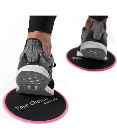 Your Choice Sliders - Fitness Equipment Floor Slider Discs for Core & Full Body Workout - Black - Buy Online on GoSupps.com