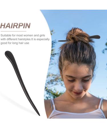 LALAFINA Vintage Wooden Hairpin Goody Barrettes for Women Elegant Hair Clips Hairpin for Women Vintage Hair Sticks Chinese Style Hair Stick Hair Chopstick Flower Hair Stick Sandalwood - Buy Online on GoSupps.com