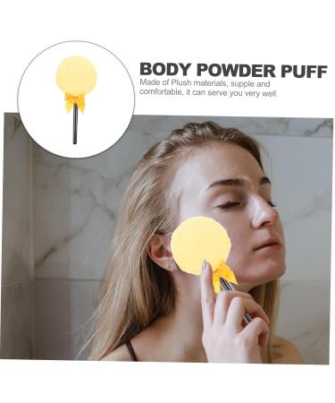 Powder Puff Face & Body Sponge - Super Soft Makeup Applicator for Foundation Fragrance & Dusting | Ideal Facial Tools for All Ages - Buy Online on GoSupps.com