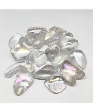 Gift for Family Angel Aura Quartz Crystals Tumbled Stones Natural Reiki Home Decor Modern Lucky Stone Raw Stones and Minerals Stone Mineral Specimen - Buy Online on GoSupps.com