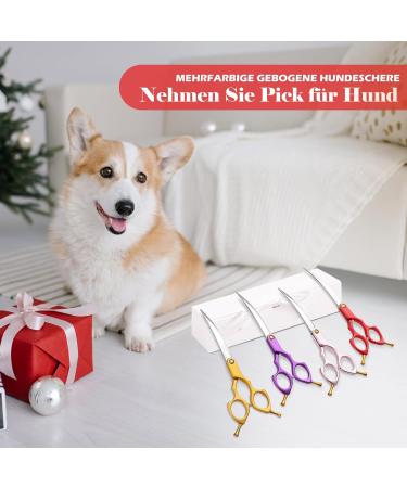 Purple Dragon 6.5 Dog & Cat Grooming Scissors - Ultra-Light Aluminum Handle JP 440C Steel Perfect for Professionals & Beginners - Buy Online on GoSupps.com