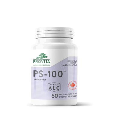 PS-100+ ALC by Provita Nutrition (Canadian Made) 60 vcaps non-GMO - 200mg