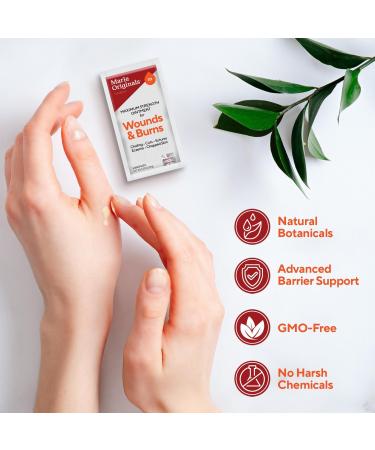 Marie Originals Wounds Burns & Chafing Pouch 10 Packets Max Strength First Aid Anti Chafing Cream for Men and Women with Natural Botanicals for Active Lifestyles Soothes Dry Cracked Skin On-The-Go - Buy Online on GoSupps.com