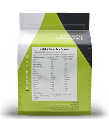 Matcha Green Tea Powder 1Kg | Peak Supps Packaging May Vary - Buy Online on GoSupps.com