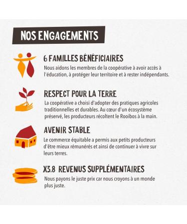 ALTER ECO - Infusion Rooibos Caramel - Infusion Bio & Equitable - Sans Th ine - Bo te de 20 Sachets (Lot de 4) - Buy Online on GoSupps.com