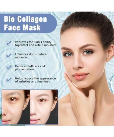 Neyeau Collagen Overnight Mask Face Masks Beauty Hydrating Face Mask Elasticity Improvem Tighten Skinbio Collagen Face Mask For Hydrating & Anti Aging Smooth Fine Lines & Wrinkle - Buy Online on GoSupps.com
