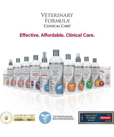 Veterinary Formula Flea and Tick Shampoo 16 oz - Kills Fleas and Ticks on Contact - For Dogs and Cats - Buy Online on GoSupps.com