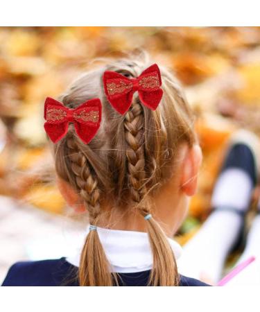 Beaupretty 3 Pairs Bow Hairpin Traditional Chinese Hair Clips Decorative Hair Clips Chinese New Year Hair Clips Hair Barrettes Tiara Hair Bow for Little Girl Fabric Pair Clip Child Flash - Buy Online on GoSupps.com