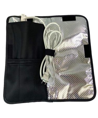 Buy Insulated Curling Iron Pouch - Heat-Resistant Organizer for Hair Straighteners | Durable & Lightweight - Buy Online on GoSupps.com
