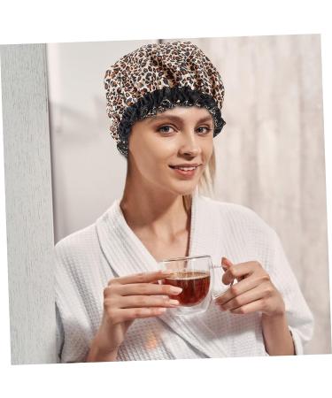 Healeved Satin Shower Cap for Kids and Women - Satin Bonnet for Curly Hair - Assorted Colors - 30X30X4CM - Buy Online on GoSupps.com