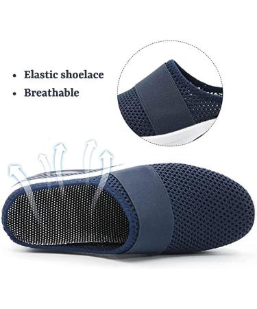 Rsaveld Air Cushion Slip-On Walking Shoes - Orthopedic Diabetic Shoes for Swollen Feet (Black 10) - Buy Online on GoSupps.com