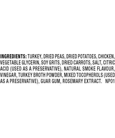 Nature's Recipe Chewy Bites Grain Free Turkey Pea & Carrot Recipe Dog Treats 454g Turkey Pea & Carrot 454 g (Pack of 1) - Buy Online on GoSupps.com