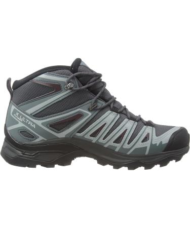 Salomon Women's X Ultra Pioneer Mid Climasalomon Waterproof Boots Size 9 Ebony/Stormy Weather/Wine Tasting - Buy Online on GoSupps.com
