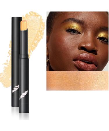 TianWlio Matte Eyeshadow Stick - Shiny and Creamy - 6 Colors - Highlighter - Eyeshadow Pencil - Glitter Eyeshadow - Eyeliner Pen - Nude Makeup (C size) - Buy Online on GoSupps.com