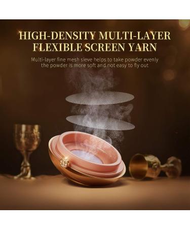 ZEESEA Palace Identity Reindeer Loose Powder - Long-lasting Waterproof Sweat-proof Makeup Setting Powder (01 Jade Translucent) - Buy Online on GoSupps.com