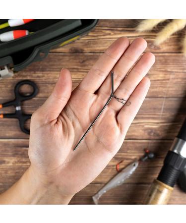 AMZFISHING 10x Anti-Tangle Metal Boom - Premium Fishing Spacers & Carp Accessories | Feeder Fishing Gear | 50mm - Buy Online on GoSupps.com