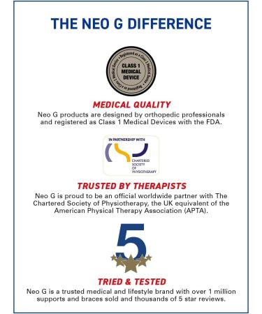 Neo-G Multi Zone Knee Compression Sleeve - Medium Black (34-38 CM) for Running, Sports, Daily Wear - Support for Sprains, Strains, Joint Pain, Weak Muscles - Buy Online on GoSupps.com