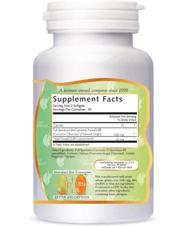 Coc March N.M.D. Molecular Curcumin 180x Higher Absorption Curcumin with Turmeric Extract Joint Health Mobility & Immune Support Gluten Free Dairy Free Soy Free Keto Friendly 60 Softgels - Buy Online on GoSupps.com