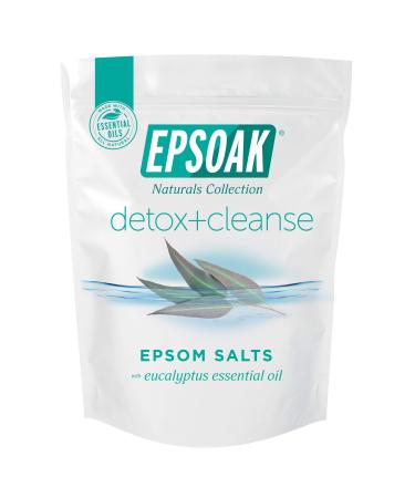 Epsoak Everyday Epsom Salts - 2 lbs. Detox + Cleanse Bath Salts 2 Pound (Pack of 1)