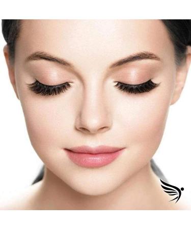 Magnetic False Eyelashes & Eyeliner Kit - 5 Pairs Natural Look, Reusable 3D Lashes with Tweezers | No Glue, Waterproof Formula - Buy Online on GoSupps.com