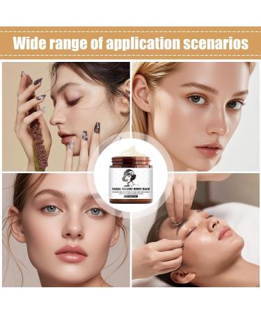  G n rique Tallow and Honey Balm Tallow and Honey Face Balm Facial Moisturizer for Women - Non-Greasy Body Butter Cream for Face Nourishing Skin Care Cream - Buy Online on GoSupps.com