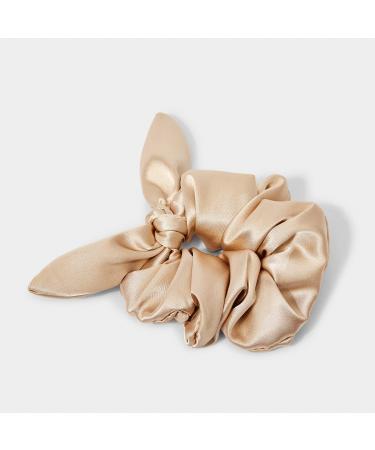 Katie Loxton My Happy Place Gold Silky Scrunchie & Eye Mask Set | Luxury 2 Piece Gift for Ultimate Relaxation - Buy Online on GoSupps.com