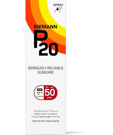 Riemann P20 Sunscreen Spf 50 Spray 100ml Standard Packaging - Buy Online on GoSupps.com