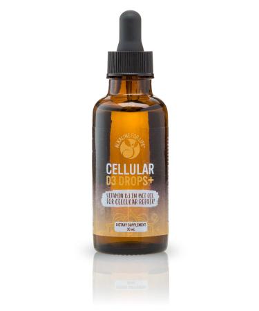 Cellular Vitamin D3 Drops Liquid Vitamin in MCT Oil for Superior Absorption. Convenient Vitamin D Drops with a Daily Easy-to-use Dropper for Flexibility.