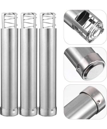 5-St Moxa Presser Smoke-Free Moxa Tank - MOSSISTICK Shorter Chinese Moxa Eye Stick & Burner - Moxibustion Device for Massage - Rustproof Steel - Buy Online on GoSupps.com