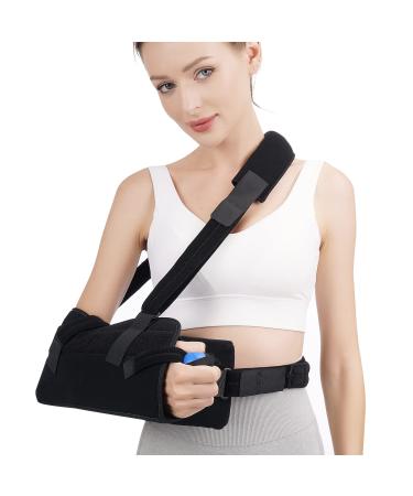 TANDCF bestlife Shoulder Abduction Sling with Removable Pillow & Exercise Ball, Shoulder & Arm Sling Immobilizer for Injury Support, Rotator Cuff, Surgery, Dislocated, Sublexion, Broken Arm - Buy Online on GoSupps.com