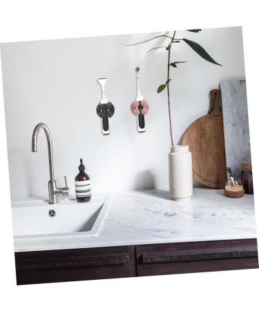 Baluue 4pcs Bathroom Hooks Wall Hanging Hooks Shower Razor Holder for Wall - Buy Online on GoSupps.com