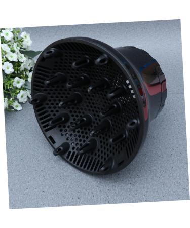 WOONEKY Nozzle for Hair Dryer Hair Dryer Connectors Curly Hair Diffuser Curl Hair Curling Hair Black - Buy Online on GoSupps.com