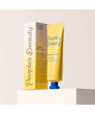 Frontliner Clay Face Mask - Two-in-One Exfoliating Scrub with Kaolin Clay & Hyaluronic Acid | Vegan & Cruelty-Free | 1.7 Fl Oz | Shop Internationally - Buy Online on GoSupps.com