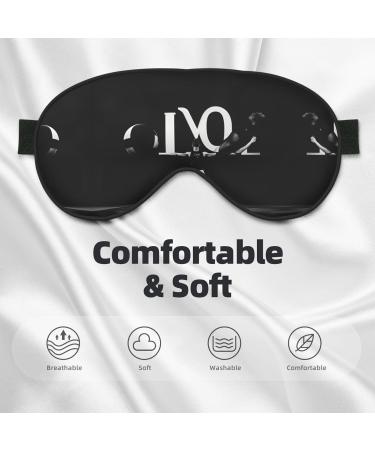 Love Gymnastics Print Unisex Eye Mask | Soft Light-Blocking Sleep Mask - Perfect for Travel & Relaxation - Buy Online on GoSupps.com