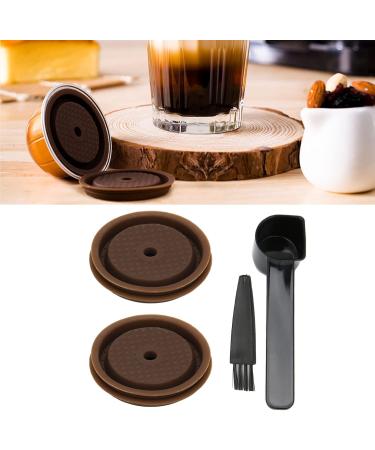 Ausla Reusable Coffee Capsule Lid Gel Material Optimal Compatibility for ENV135 ENV150 Plus Next GCA1 Durable and Versatile Design with Rich Flavor Extraction - Buy Online on GoSupps.com