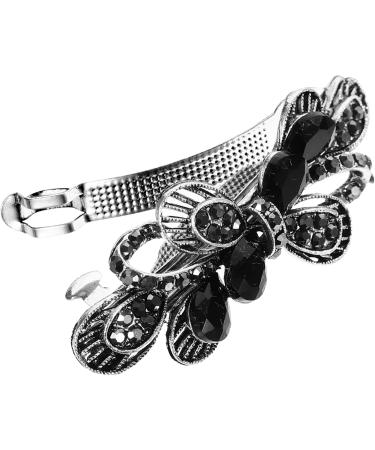 Beaupretty Accessories rhinestone hair clip aesthetic hair accessories bling hair clips for women Fancy hair clips rhinestones hair clip Hair jewelry for wedding Miss bow tie Metal Wedding - Buy Online on GoSupps.com