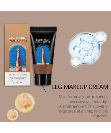  G n rique Leg Makeup Waterproof No-Transfer Body Foundation Long-Lasting Scar Coverage Matte Finish Natural Tan Shade for Women with Ideal for Daily Wear or Tanning - Buy Online on GoSupps.com