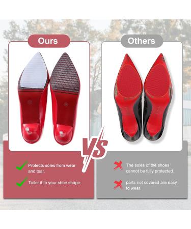 Non-Slip Shoe Pads & Sole Protectors for High Heels - Clear Shoe Grips & Bottom Cushions for Women | International Shipping - Buy Online on GoSupps.com