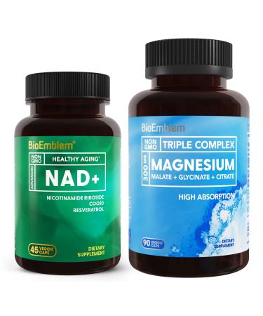 BioEmblem Triple Magnesium Complex and NAD+ Supplement