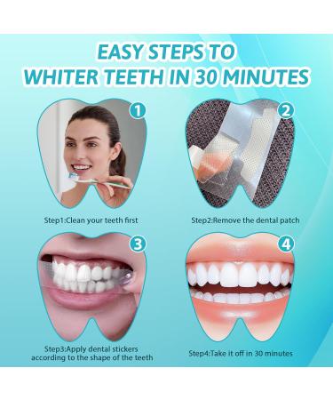 28 Bandes Blanchiment Dentaire Bandes Professionnel Des Dents Effective Blanchiment Dentaire Aide R duire Caf Soda Vin Tache Pour Un Sourire Radieux - Buy Online on GoSupps.com