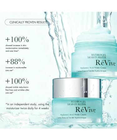 R Vive Hydrogel Daily Face Moisturizer - Lightweight Water Cream & Peptide Moisturizer - Anti Aging Skin Care to Help Prevent Future Signs of Aging Improve Fine Lines & Boost Skin Radiance (1.7 Oz) - Buy Online on GoSupps.com
